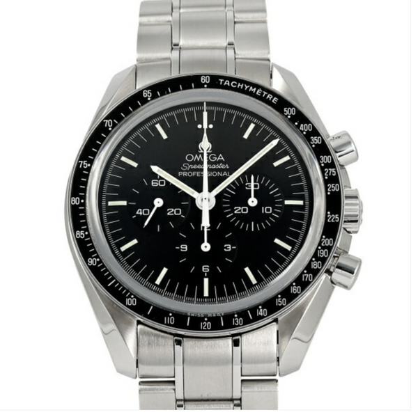 Omega Speedmaster Moonwatch Professional 42 mm Black Dial Watch Men's