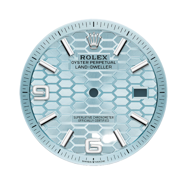 Rolex Land-Dweller 40 Oyster, 40 mm, Platinum
