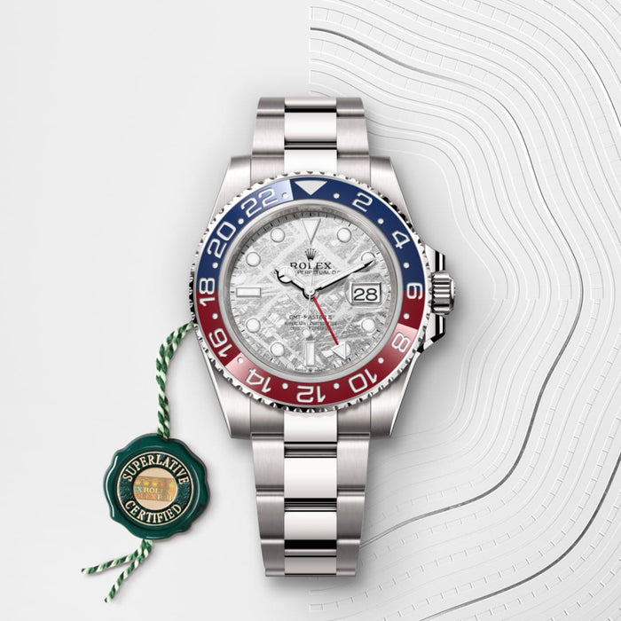 Rolex GMT-Master II Oyster, 40 mm, White Gold