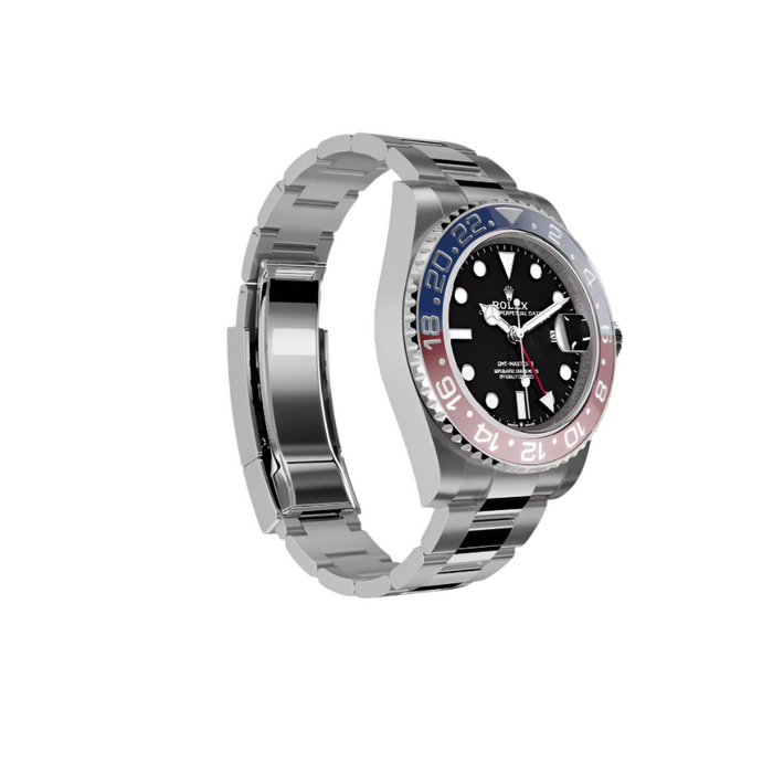 Rolex GMT-Master II Oyster, 40 mm, Oystersteel Reference 126710BLRO