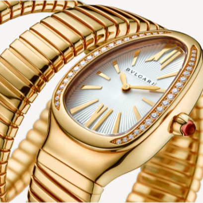 Bvlgari Serpenti Tubogas Watch Gold 33 mm