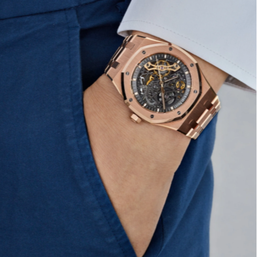 Audemars Piguet Royal Oak Double Balance Wheel Openworked Rose Gold 41 mm