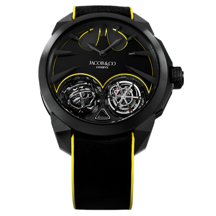 Jacob & Co Gotham City Black DLC Titanium