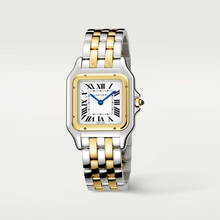 Cartier Panthere De Gold And Steel Medium Watch 37mm