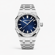 Audemars Piguet Royal Oak Selfwinding Smoked Blue Dial With “Grande Tapisserie” Pattern 41 mm