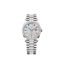 Rolex Day-Date 36 Oyster, 36 mm, White Gold and Diamonds