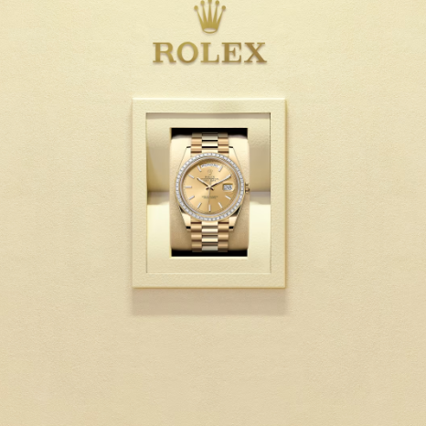 Rolex Day-Date Oyster, 40 mm, Yellow Gold And Diamonds