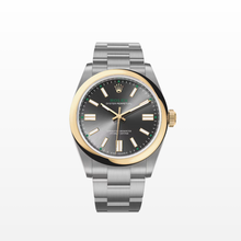 Rolex Oyster Perpetual Oyster, 41 mm, Oystersteel and Yellow Gold