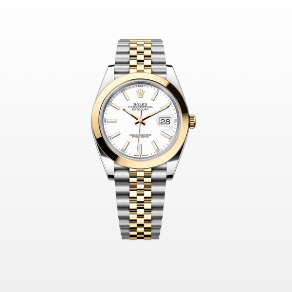 Rolex Date Just Oyster,41 mm, in Oyster Steel and Yellow Gold