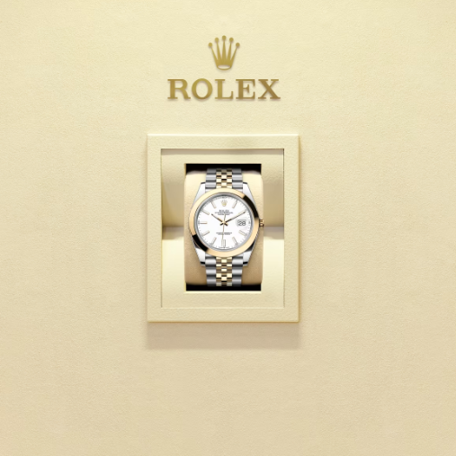Rolex Date Just Oyster,41 mm, in Oyster Steel and Yellow Gold