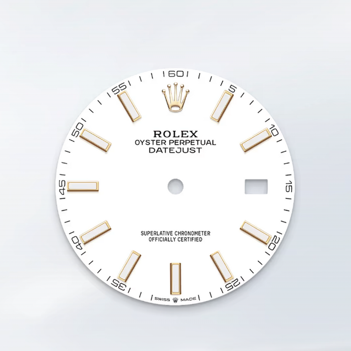 Rolex Date Just Oyster,41 mm, in Oyster Steel and Yellow Gold