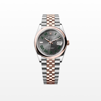 Rolex Datejust 36 Oyster, 36 mm, Oystersteel And Everose Gold