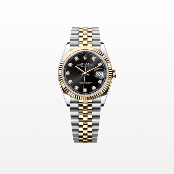 Rolex Datejust Oyster, 36 mm, Oystersteel And Yellow Gold