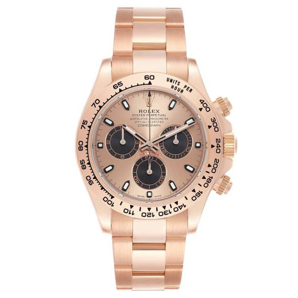 Rolex Daytona 40mm Rose Gold Automatic Wristwatch