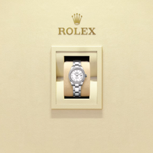 Rolex Lady-Datejust Oyster, 28 mm, Oystersteel, Silver