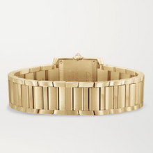 Cartier Tank Française 25.7mm Small Gold Diamond Watch