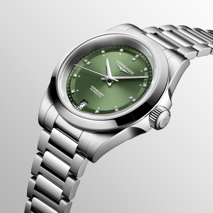 Longines Conquest,Watch, Stainless Steel 34 mm