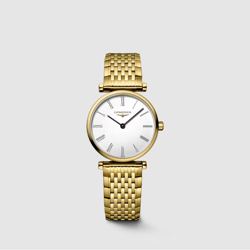 La Grande ClassiqueI De Longines- Quartz Watch, 24 mm, Yellow Pvd Coating
