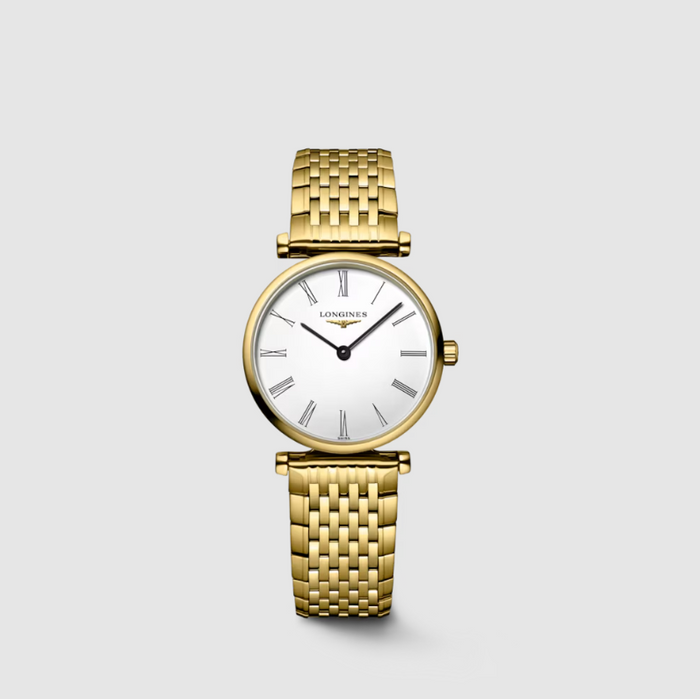 La Grande ClassiqueI De Longines- Quartz Watch, 24 mm, Yellow Pvd Coating