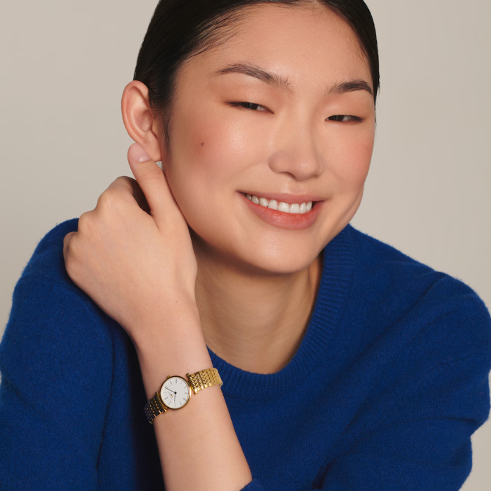 La Grande ClassiqueI De Longines- Quartz Watch, 24 mm, Yellow Pvd Coating