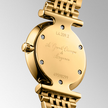 La Grande ClassiqueI De Longines- Quartz Watch, 24 mm, Yellow Pvd Coating