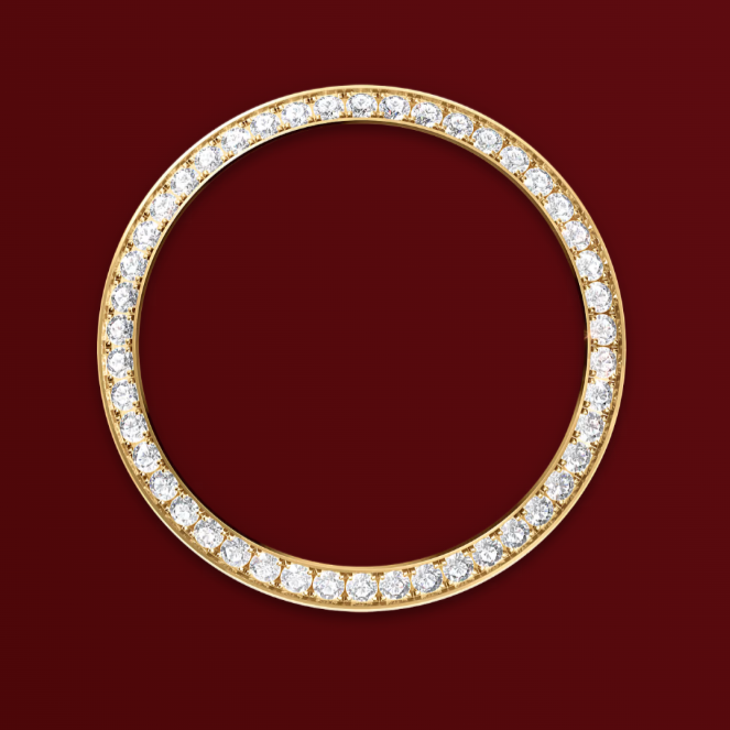 Rolex Datejust Oyster, Yellow Gold and Diamonds 28 mm