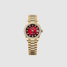 Rolex Datejust Oyster, Yellow Gold and Diamonds 28 mm