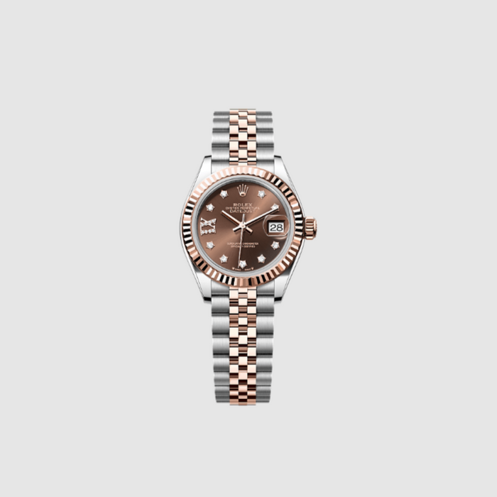 Rolex Lady-Datejust, Oystersteel and Everose Gold 28 mm