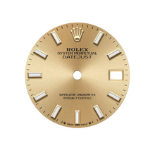 Rolex Datejust Champagne Index Dial Women's 28 mm