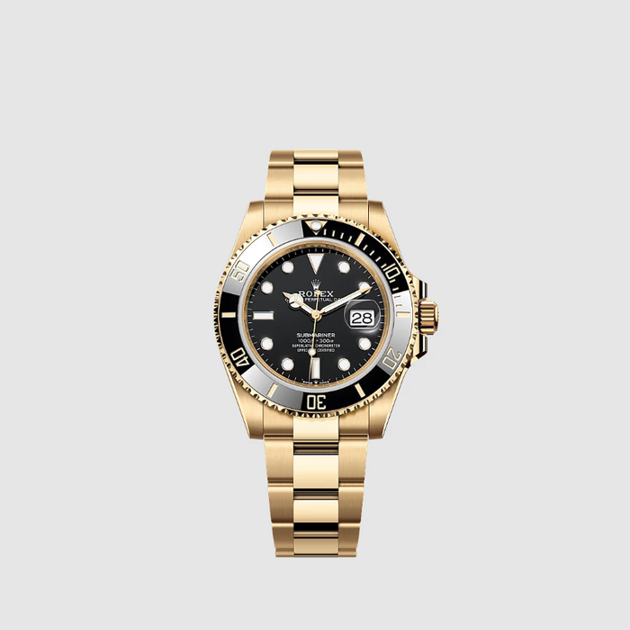 Rolex Submariner Date Oyster, 41 mm, Yellow Gold