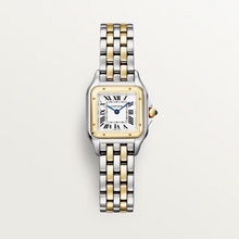 Panthere De Cartier Gold And Steel Small Women's Watch