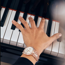 Rolex Land-Dweller 40 Oyster, 40 mm, Everose Gold and Diamonds