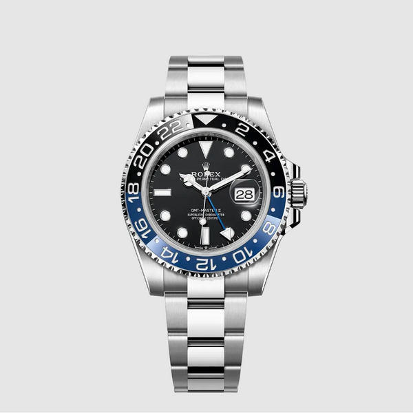 Rolex GMT-Master II Batgirl Ceramic Steel Jubilee Bracelet Mens Watch 41mm