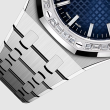 Audemars Piguet Royal Oak Selfwinding Smoked Blue Dial With “Grande Tapisserie” Pattern 41 mm