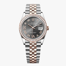 Rolex Datejust 36 Oyster, 36 mm, Oystersteel, Everose Gold