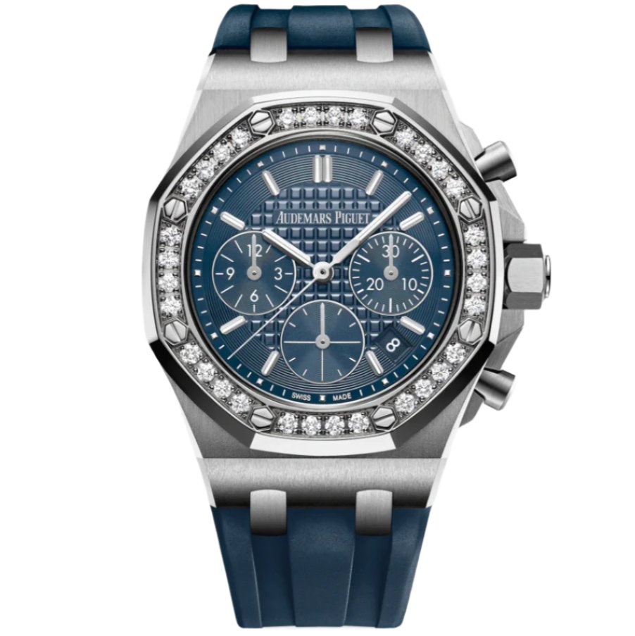 Audemars Piguet Royal Oak Offshore Selfwinding Chronograph 37mm Blue Dial