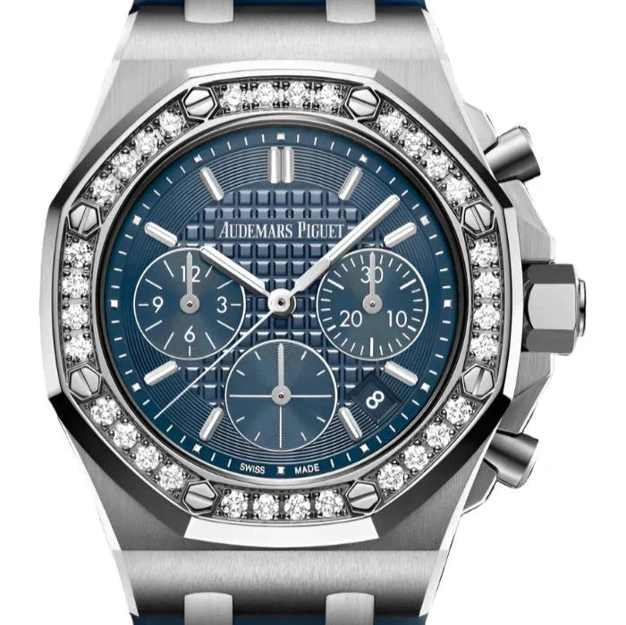 Audemars Piguet Royal Oak Offshore Selfwinding Chronograph 37mm Blue Dial