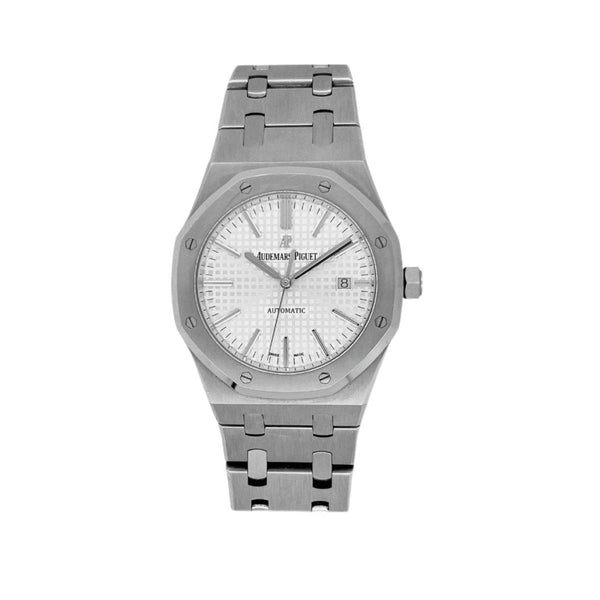 Audemars Piguet Royal Oak Silver-White - BEAUTY BAR