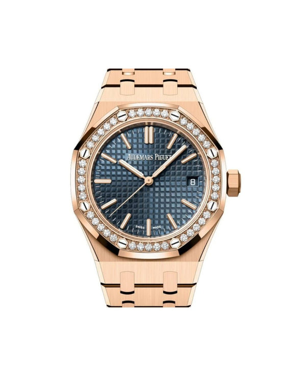 Audemars Piguet Royal Oak Women's Gold-Black Watch Selfwinding - BEAUTY BAR