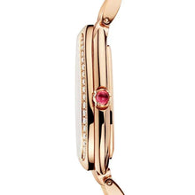 Bvlgari Serpenti Seduttori Diamonds Green Dial Rose Gold Steel Strap Watch For Women - BEAUTY BAR