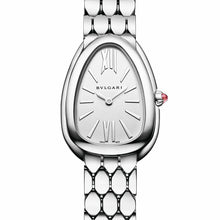 Bvlgari Serpenti Seduttori Quartz White Dial Silver Stainless Steel Bracelet Women's Watch - BEAUTY BAR