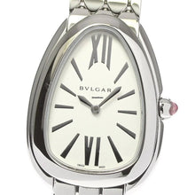 Bvlgari Serpenti Seduttori Quartz White Dial Silver Stainless Steel Bracelet Women's Watch - BEAUTY BAR