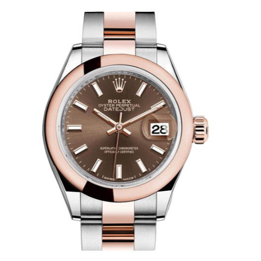 Rolex Datejust , Oystersteel and Everose Gold 28 mm