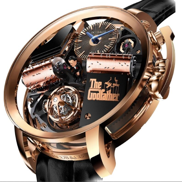 Jacob & Co. Opera Godfather Musical Watch Rose Gold