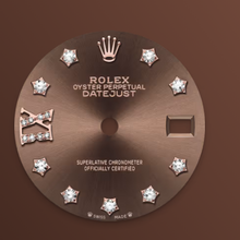 Rolex Lady-Datejust Oyster, Everose Gold and Diamonds