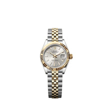 Rolex Silver Gold Stainless Steel Datejust 179173 Automatic Women's Wristwatch