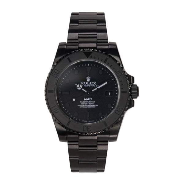 MAD Paris Black Customized Rolex Submariner Watch - BEAUTY BAR