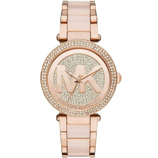 Michael Kors Rose Gold Watch For Women - BEAUTY BAR