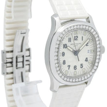 Patek Philippe Aqua note Luce bezel diamond 4961a - 001 Ladies SS / Rubber Watch - BEAUTY BAR