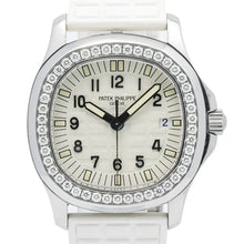 Patek Philippe Aqua note Luce bezel diamond 4961a - 001 Ladies SS / Rubber Watch - BEAUTY BAR